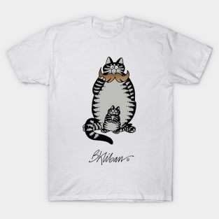 B kliban cat dad T-Shirt